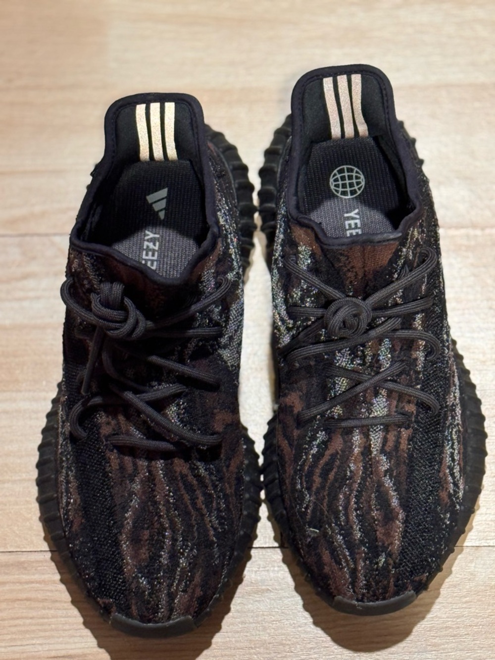 Yeezy Boost 350 V2 Black and Brown Reflective
